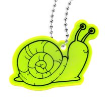 Brelok odblaskowy - ślimak z logo firmy - ODBL-08 - Agencja Point