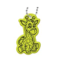 Reklamowy brelok odblaskowy - żyrafa z logo - ODBL-0449 - Agencja Point