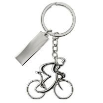 Brelok do kluczy ROWERZYSTA - V4948-32 - Agencja Point