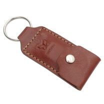 Reklamowy brelok skórzany z kieszonką, z logo firmy - 874067 - Agencja Point
