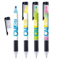 Reklamowy długopis z zakreślaczem, z zadrukiem full color - PR-05 - Agencja Point