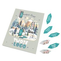 Reklamowy kalendarz adwentowy z krówkami - Agencja Point - ADW-21.62