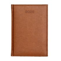 Reklamowy kalendarz książkowy A4, tygodniowy, Nebraska z notesem - KAL-DAZ-27 - Agencja Point