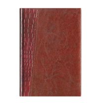 Reklamowy kalendarz książkowy z łączonych materiałów z logo - KAL-SCR-2 - Agencja Point