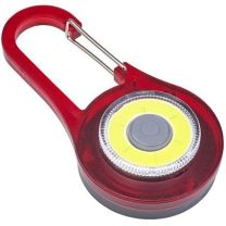 Reklamowy karabińczyk z lampką, z logo - V9736 - Agencja Point