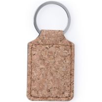 Korkowy brelok do kluczy - V0738-18 - Agencja Point