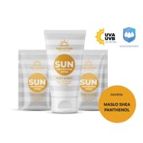 Reklamowy krem do opalania SPF30 i SPF50 - różne pojemności - LI-03 - Agencja Point
