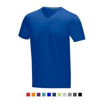 Reklamowy męski T-shirt organiczny z logo - 38016440 - Agencja Point