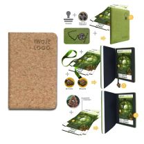 Reklamowy notes korkowy z nasionami - GP-01 - Agencja Point