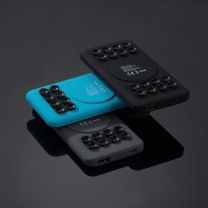 Reklamowy power bank 4000 mAh z ładowarką indukcyjną, z logo - 45112 - Agencja Point