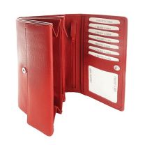 Reklamowy, skórzany portfel damski z logo - 379052 - Agencja Point