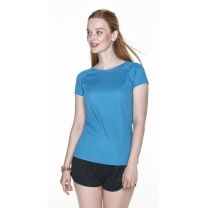 Reklamowy T-shirt damski 130 g z logo - KOSZ-P32 - Agencja Point