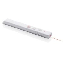 Wskaźnik laserowy, prezenter Flat z nadrukiem logo - P314.342 - Agencja Point
