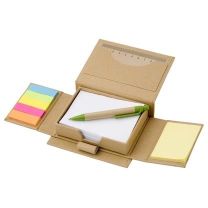 Reklamowy zestaw do notatek z logo - V2695-00 - Agencja Point