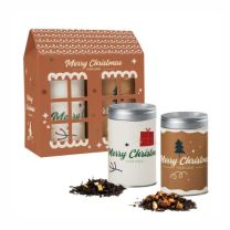 Reklamowy zestaw herbat zimowych 100 g z logo - HER25 - Agencja Point