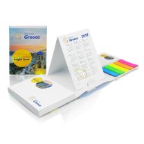 Reklamowy zestaw notesów samoprzylepnych z kalendarzem, z logo - PM064 - Agencja Point