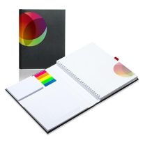 Reklamowy zestaw notesów w twardej okładce z nadrukiem full color - PM351 - Agencja Point