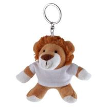 Rex, pluszowy lew 10 cm, brelok reklamowy z logo - HE595-18 - Agencja Point