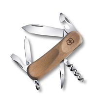 Scyzoryk Victorinox EvoWood 10 z firmowym logo - 238016301 - Agencja Point