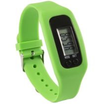 Silikonowa bransoletka z krokomierzem, z nadrukiem logo - V7331 - Agencja Point