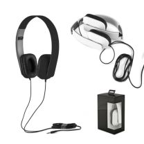 Składane słuchawki z nadrukiem logo - 97321 - Agencja Point