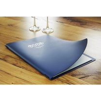 Skórzana karta menu Ambiente z nadrukiem reklamowym - 1178094 - Agencja Point