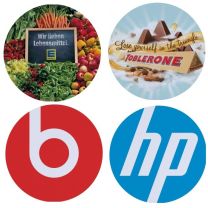 Sublimacyjne okrągłe podkładki pod mysz z logo - POD29 - Agencja Point