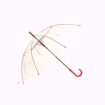 Transparentny parasol automatyczny Ø100 cm z nadrukiem logo - V0630-05 - Agencja Point