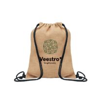 Worek jutowy z firmowym logo - MO2190 - Agencja Point