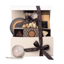 Reklamowy kosz prezentowy - kawa i słodycze - KOSZ-CUK-19 - Agencja Point