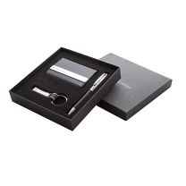 Zestaw reklamowy Nouart - wizytownik, brelok, długopis z logo - AP873027 - Agencja Point